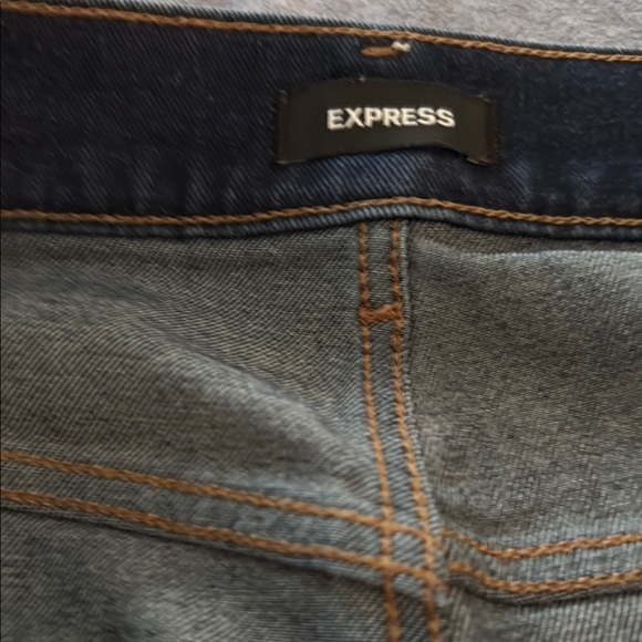 Express Dark Wash Denim Jeans - Picture 2 of 4